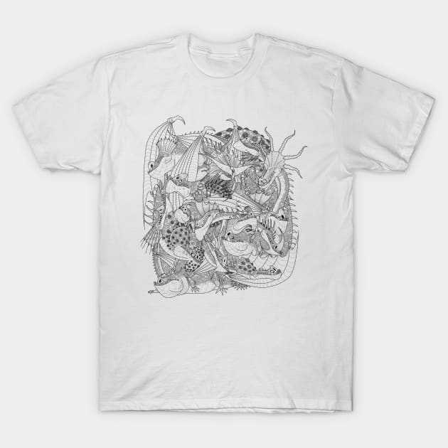 Httyd 2 - Dragon Pile T-Shirt by CreatureM